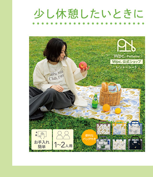 レジャーシート